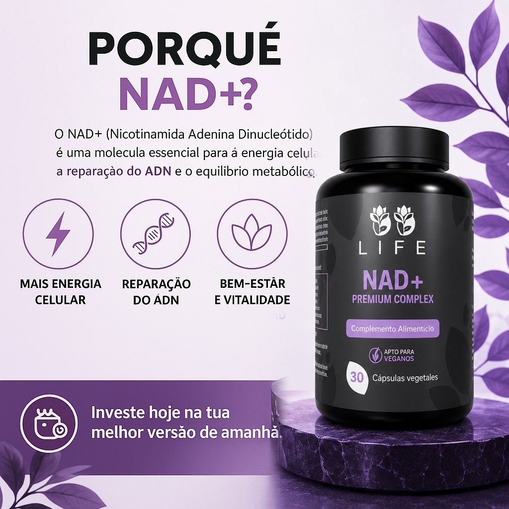 Porquê escolher o nosso NAD+?